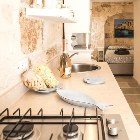 Lägenhet Dimore Del Borgo Antico - Il Nido Sul Mare *